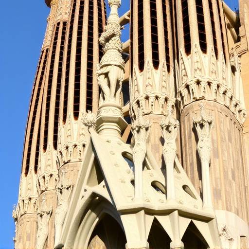 Imagen de la Sagrada Familia de Antoni Gaud&iacute; en Barcelona